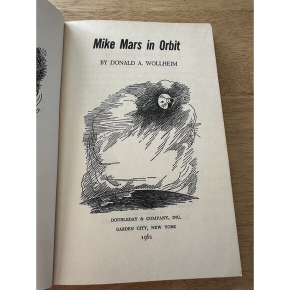 Mike Mars in Orbit, Donald A Wollheim HB/DJ/First Edition/Illustrated/ 1961 VTG - Picture 3 of 12